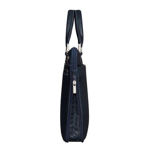 Деловая сумка SLIM-формата BRIALDI Ostin (Остин) navy BR03207UD Синий Brialdi, Артикул: BR03207UD фото №1