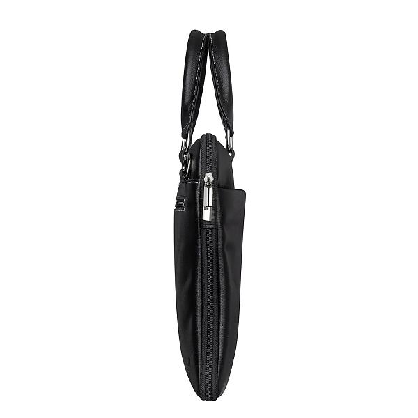 Деловая сумка SLIM-формата BRIALDI Ostin (Остин) black BR00176OE Черный Brialdi, Артикул: BR00176OE фото №1