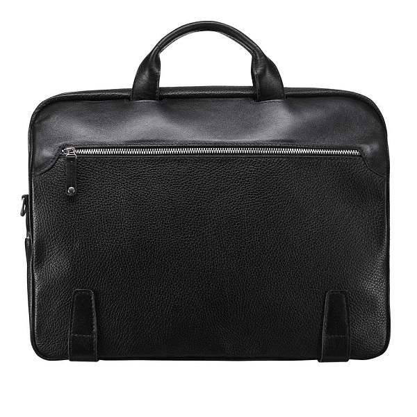 Деловая сумка для города BRIALDI Seattle (Сиэтл) black BR00194ZW Черный Brialdi, Артикул: BR00194ZW фото №1