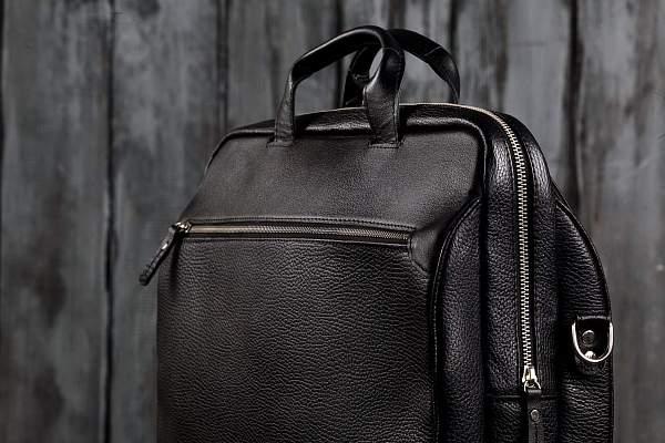 Деловая сумка для города BRIALDI Seattle (Сиэтл) black BR00194ZW Черный Brialdi, Артикул: BR00194ZW фото №1