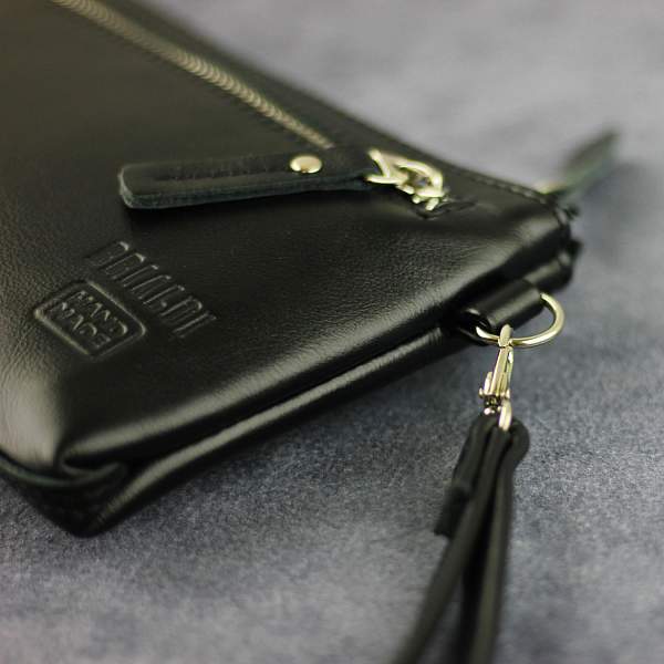 Мужской клатч BRIALDI Orlando (Орландо) black BR00196KE Черный Brialdi, Артикул: BR00196KE фото №1