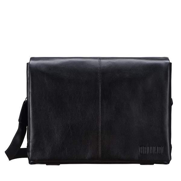 Кожаная сумка через плечо BRIALDI Chelsea (Челси) black BR00207OR Черный Brialdi, Артикул: BR00207OR фото №1