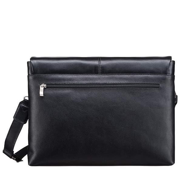 Кожаная сумка через плечо BRIALDI Chelsea (Челси) black BR00207OR Черный Brialdi, Артикул: BR00207OR фото №1