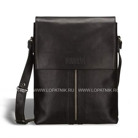 кожаная сумка через плечо brialdi positano (позитано) black br01021ln черный Brialdi