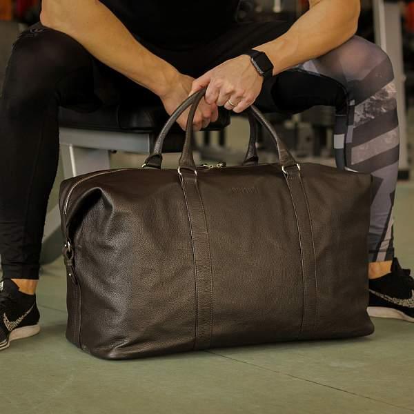 Дорожно-спортивный баул BRIALDI Grand Liverpool (Гранд Ливерпуль) relief brown BR02924HQ Коричневый Brialdi, Артикул: BR02924HQ фото №1