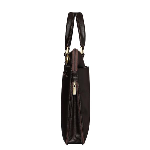 Деловая сумка SLIM-формата BRIALDI Ostin (Остин) brown BR02948DG Коричневый Brialdi, Артикул: BR02948DG фото №1