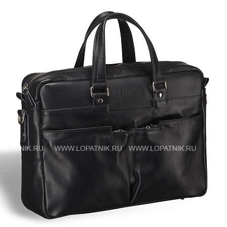 вместительная деловая сумка brialdi lakewood (лэйквуд) black br03287am черный Brialdi