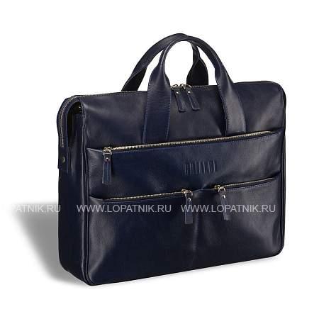 вместительная деловая сумка brialdi manchester (манчестер) navy br03290vo синий Brialdi