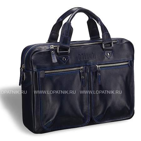деловая сумка для документов brialdi parma (парма) navy br03293bg синий Brialdi