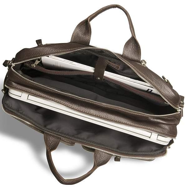 Мужская сумка-трансформер BRIALDI Norman (Норман) relief brown BR11723QO Коричневый Brialdi, Артикул: BR11723QO фото №1
