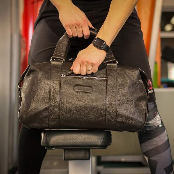 Дорожно-спортивная сумка BRIALDI Newcastle (Ньюкасл) relief brown BR11877NO Коричневый Brialdi, Артикул: BR11877NO фото №1