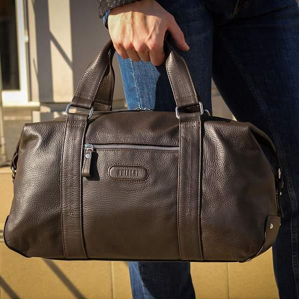 Дорожно-спортивная сумка BRIALDI Newcastle (Ньюкасл) relief brown BR11877NO Коричневый Brialdi, Артикул: BR11877NO фото №1