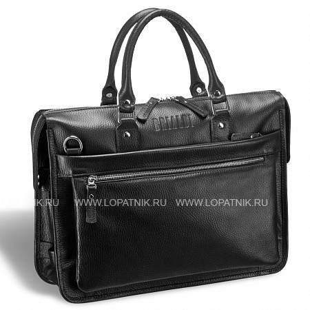 классическая деловая сумка для документов brialdi pascal (паскаль) relief black br12042ky черный Brialdi