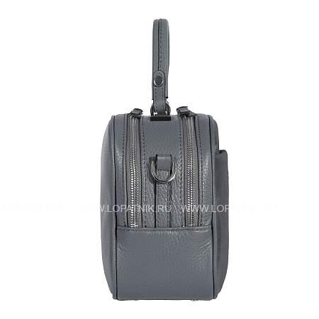 сумочка в mini-формате с двумя отделениями brialdi melissa (мелисса) relief grey br47394se серый Brialdi