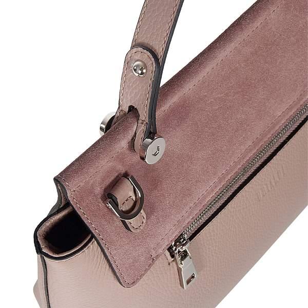 Классическая женская сумка среднего размера BRIALDI Leona (Леона) relief beige BR47436CF Бежевый Brialdi, Артикул: BR47436CF фото №1