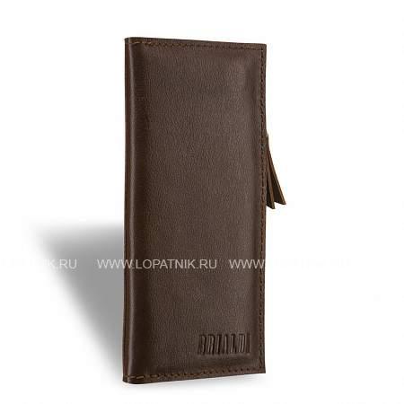 портмоне slim-формата brialdi fermo (фермо) brown br08451ky коричневый Brialdi