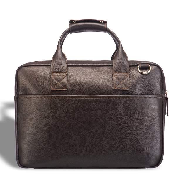 Удобная деловая сумка для документов BRIALDI Glendale (Глендейл) relief brown BR12973QN Коричневый Brialdi, Артикул: BR12973QN фото №1