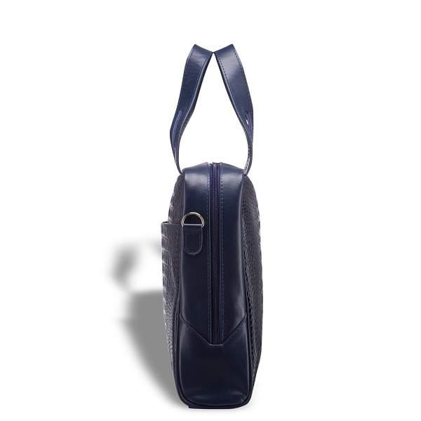 Женская деловая сумка BRIALDI Elche (Эльче) c/navy BR15164IB Синий Brialdi, Артикул: BR15164IB фото №1