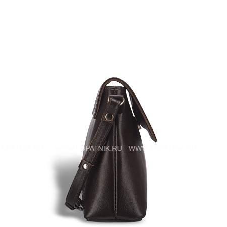 женская сумочка через плечо brialdi cristo (кристо) brown br15209mk коричневый Brialdi