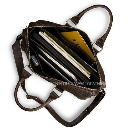 надежная мужская сумка для документов brialdi bard (бард) relief brown br17809jr коричневый Brialdi