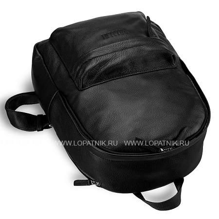 мужской кожаный рюкзак brialdi pico (пико) relief black br19861pi черный Brialdi
