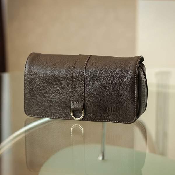 Дорожный несессер BRIALDI Tasman (Тасман) relief brown BR23315MO Коричневый Brialdi, Артикул: BR23315MO фото №1