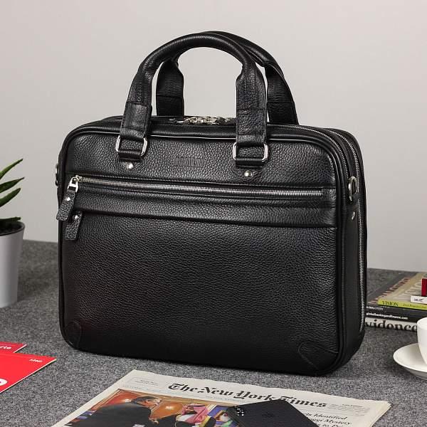 Деловая сумка BRIALDI Oxford? (Оксфорд) relief black BR34096OT Черный Brialdi, Артикул: BR34096OT фото №1