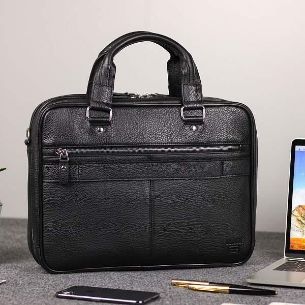 Деловая сумка BRIALDI Oxford? (Оксфорд) relief black BR34096OT Черный Brialdi, Артикул: BR34096OT фото №1