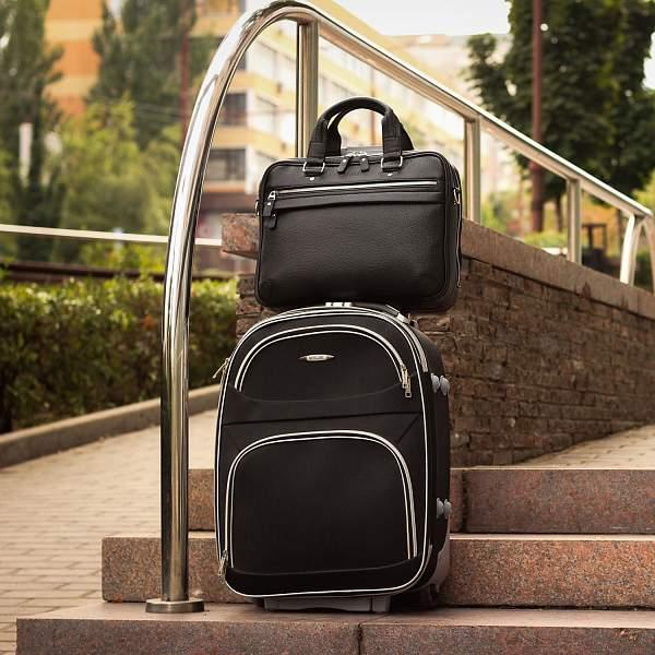 Деловая сумка BRIALDI Oxford? (Оксфорд) relief black BR34096OT Черный Brialdi, Артикул: BR34096OT фото №1