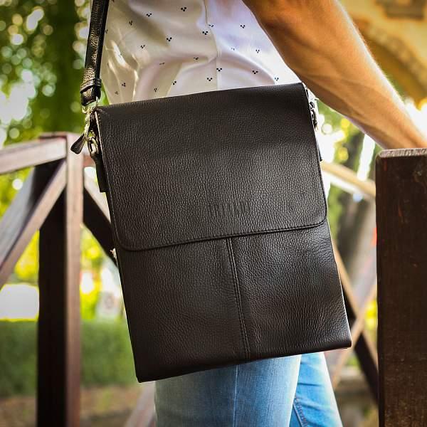 Вертикальная сумка через плечо BRIALDI Delphi (Делфи) relief brown BR34398KG Коричневый Brialdi, Артикул: BR34398KG фото №1