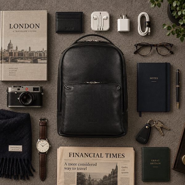 Мужской рюкзак с 2 автономными отделениями BRIALDI Daily (Дейли) relief black BR37166JZ Черный Brialdi, Артикул: BR37166JZ фото №1