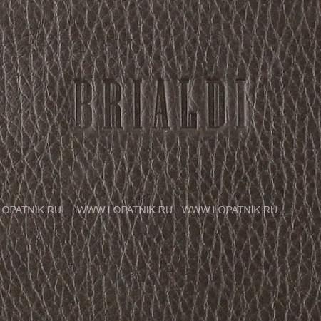 функциональная мужская деловая сумка brialdi overton (эвертон) relief brown br44556xs коричневый Brialdi