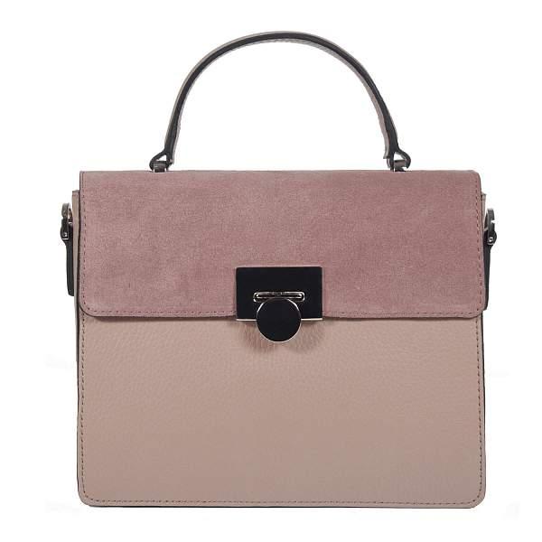 Классическая женская сумка среднего размера BRIALDI Agata (Агата) relief beige BR46862LD Бежевый Brialdi, Артикул: BR46862LD фото №1