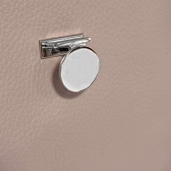 Классическая женская сумка среднего размера BRIALDI Agata (Агата) relief beige BR46862LD Бежевый Brialdi, Артикул: BR46862LD фото №1