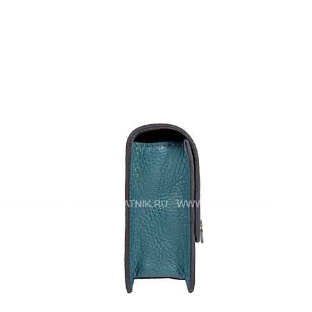 элегантная сумочка-клатч brialdi paola (паола) relief turquoise br46897sd бирюзовый Brialdi