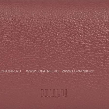 элегантная сумочка-клатч brialdi paola (паола) relief marsala br46902zk розовый Brialdi
