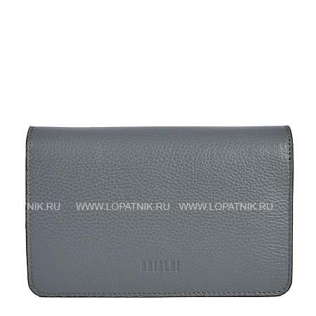 элегантная сумочка-клатч brialdi paola (паола) relief grey br46903ix серый Brialdi