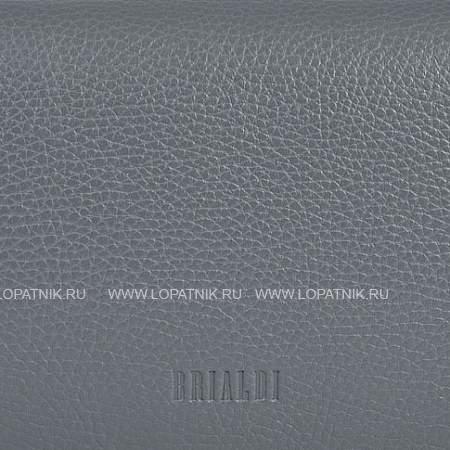 элегантная сумочка-клатч brialdi paola (паола) relief grey br46903ix серый Brialdi