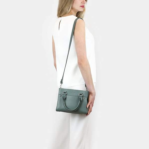 Миниатюрная женская сумочка малого размера BRIALDI Noemi (Ноеми) relief mint BR47251PG Бирюзовый Brialdi, Артикул: BR47251PG фото №1