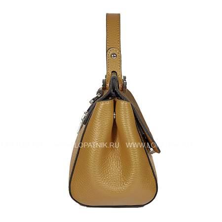 классическая женская сумка mini-формата brialdi thea (тея) relief yellow br47443mg желтый Brialdi