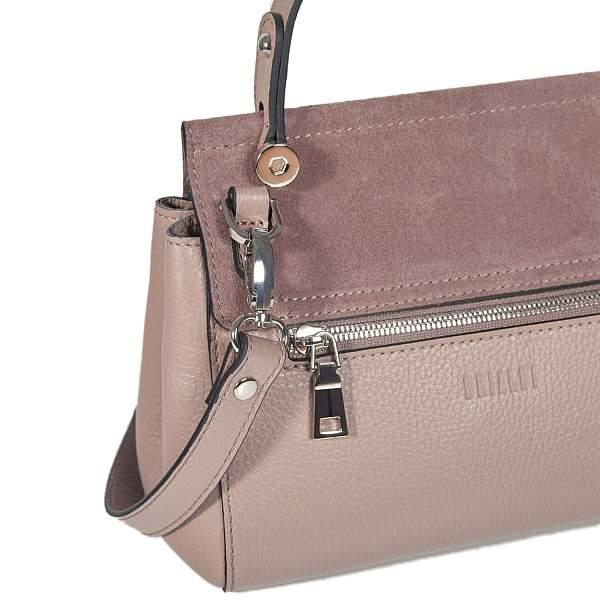 Классическая женская сумка MINI-формата BRIALDI Thea  (Тея) relief beige BR47445OY Бежевый Brialdi, Артикул: BR47445OY фото №1