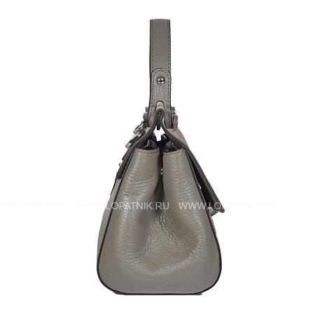 классическая женская сумка mini-формата brialdi thea (тея) relief quartz br47446bb серый Brialdi