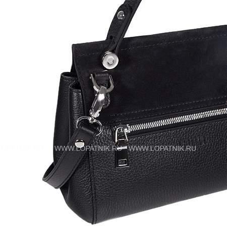 классическая женская сумка mini-формата brialdi thea (тея) relief black br47448mk черный Brialdi