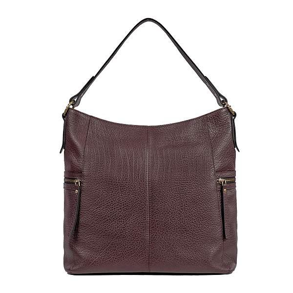 Вместительный шопер BRIALDI Berta (Берта) bison burgundy BR47450FY Бордовый Brialdi, Артикул: BR47450FY фото №1