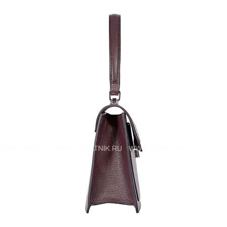 классическая женская сумочка среднего размера brialdi margaret (маргарет) relief burgundy br47568oq бордовый Brialdi