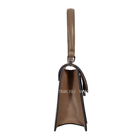 классическая женская сумочка среднего размера brialdi margaret (маргарет) relief brown br47570so коричневый Brialdi