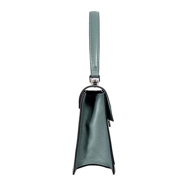 Классическая женская сумочка среднего размера BRIALDI Margaret (Маргарет) relief mint BR47571ZM Бирюзовый Brialdi, Артикул: BR47571ZM фото №1