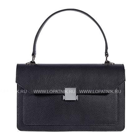 классическая женская сумочка среднего размера brialdi margaret (маргарет) relief black br47575yh черный Brialdi