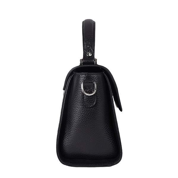 Элегантная сумочка mini-размера BRIALDI Laura (Лаура) relief black BR47602GX Черный Brialdi, Артикул: BR47602GX фото №1