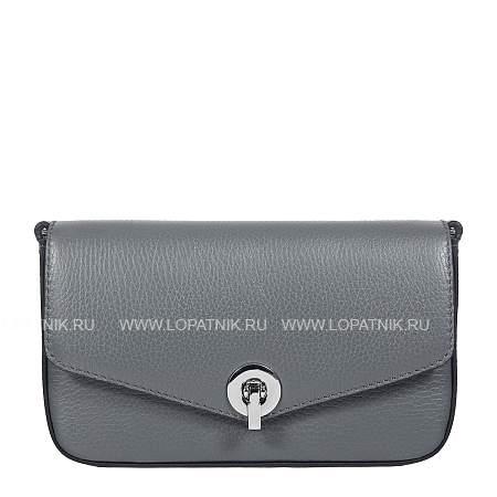 элегантная сумочка на плечо brialdi sophie (софи) relief grey br47614gg серый Brialdi